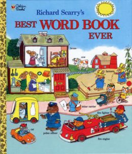 Book Cover - Best Word Book Ever by Richard Scarry's