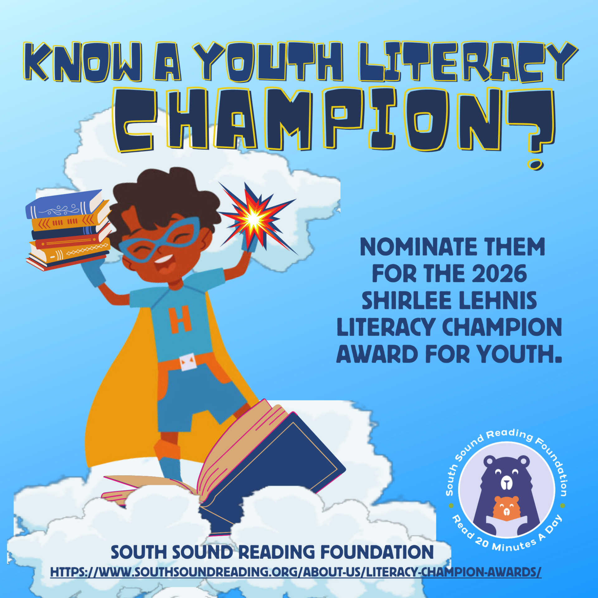 Copy of Literacy Champion Awards (6.5 x 6.5 in)